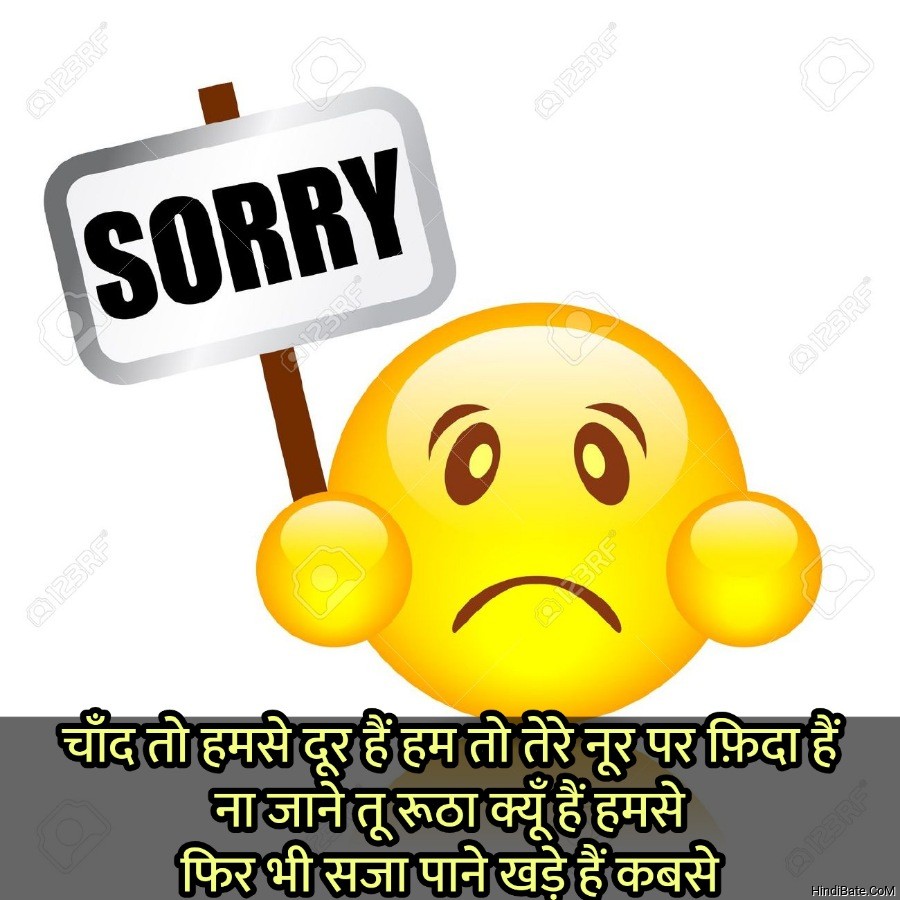 Sorry Quotes in Hindi - HindiBate.CoM