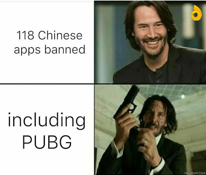 118 chinese apps band including pubg meme