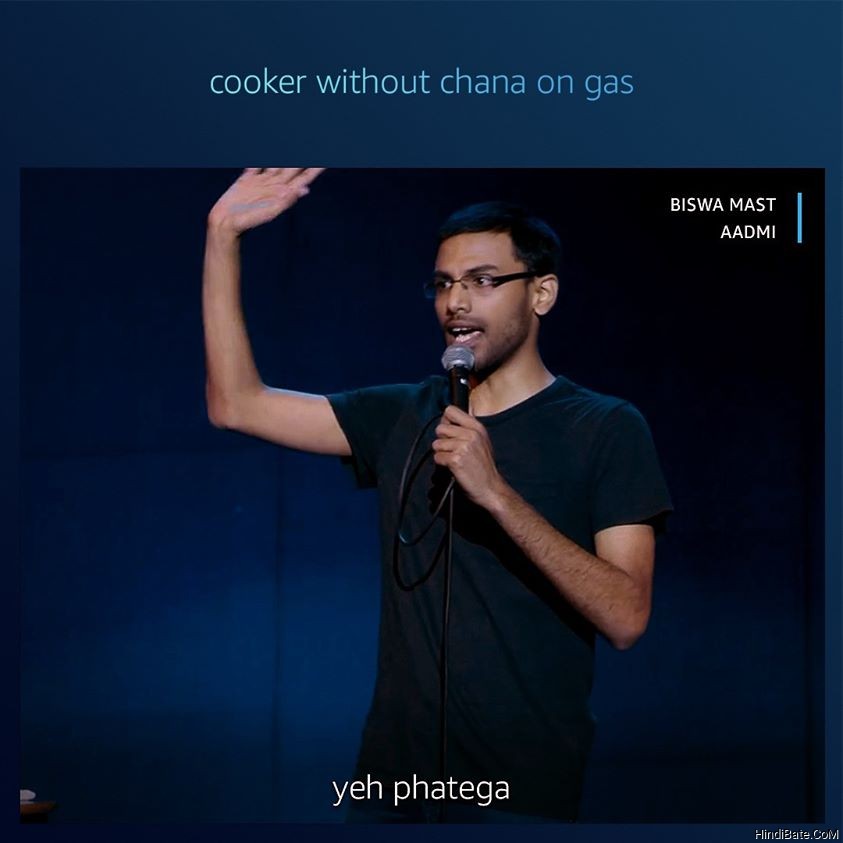 Cooker without chana on gas Ye phatega meme