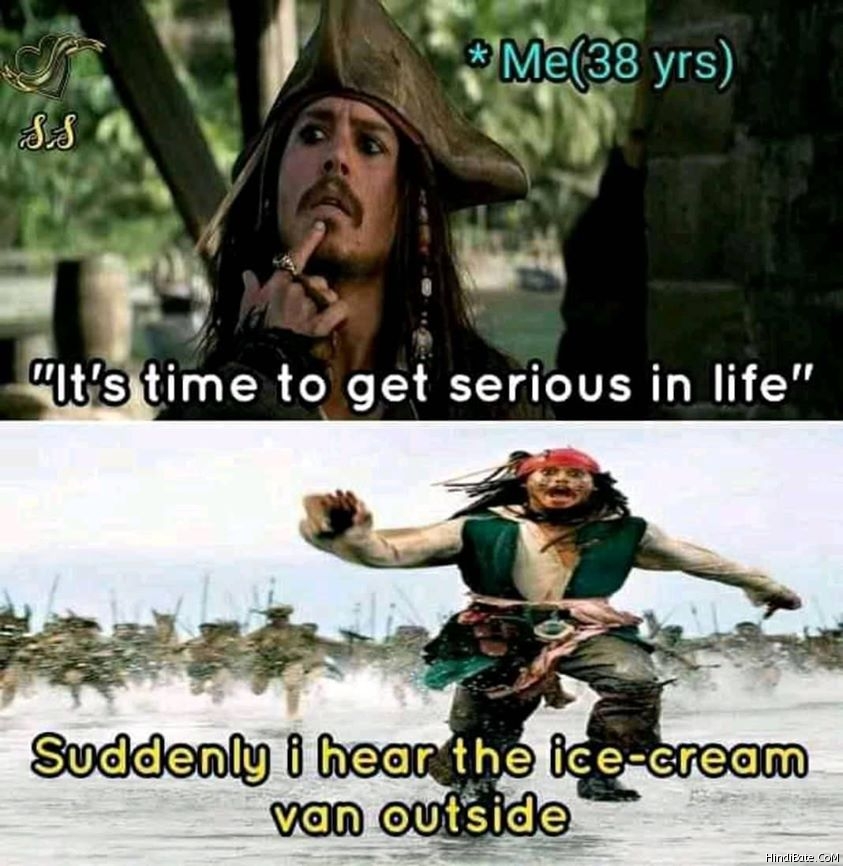 Pirates Of Caribbean Memes in Hindi
