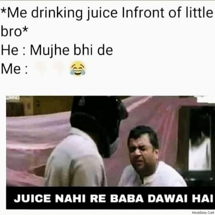 Juice nahi re baba dawai hai meme
