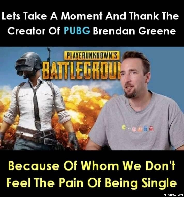 Lets take a moment and thank the creator of pubg brendan greene