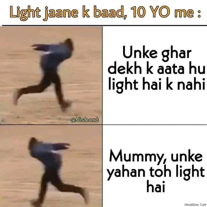 Light jane ke baad 10 yo me