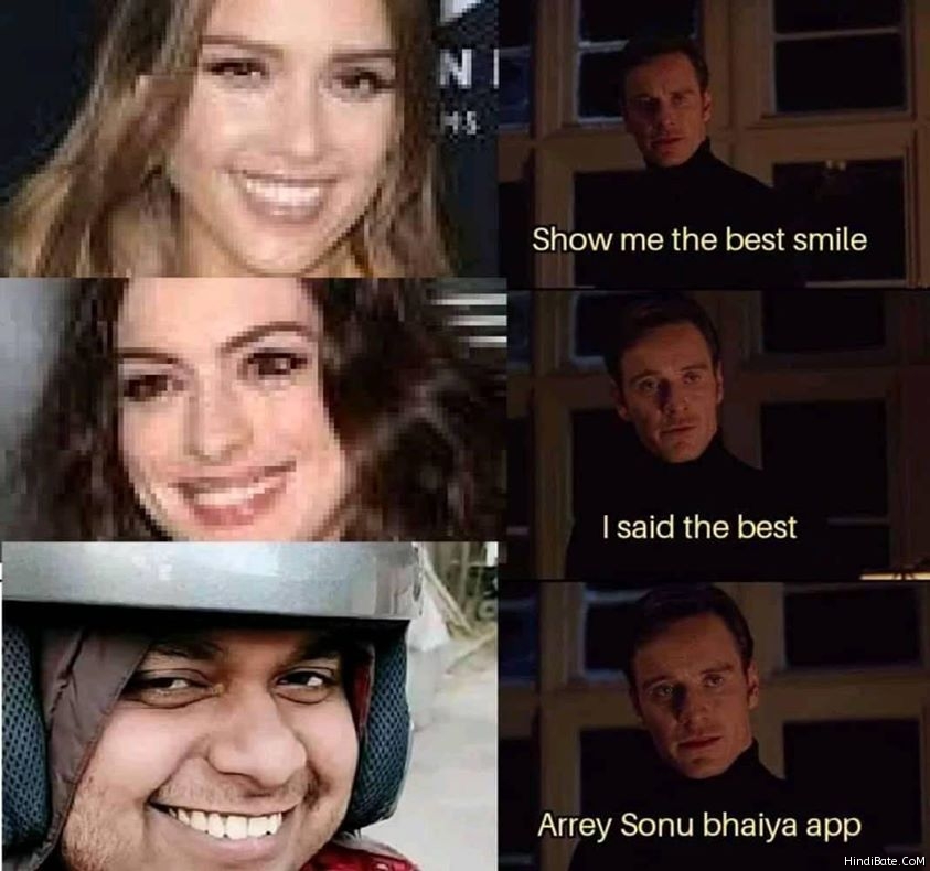 Show me the best smile meme