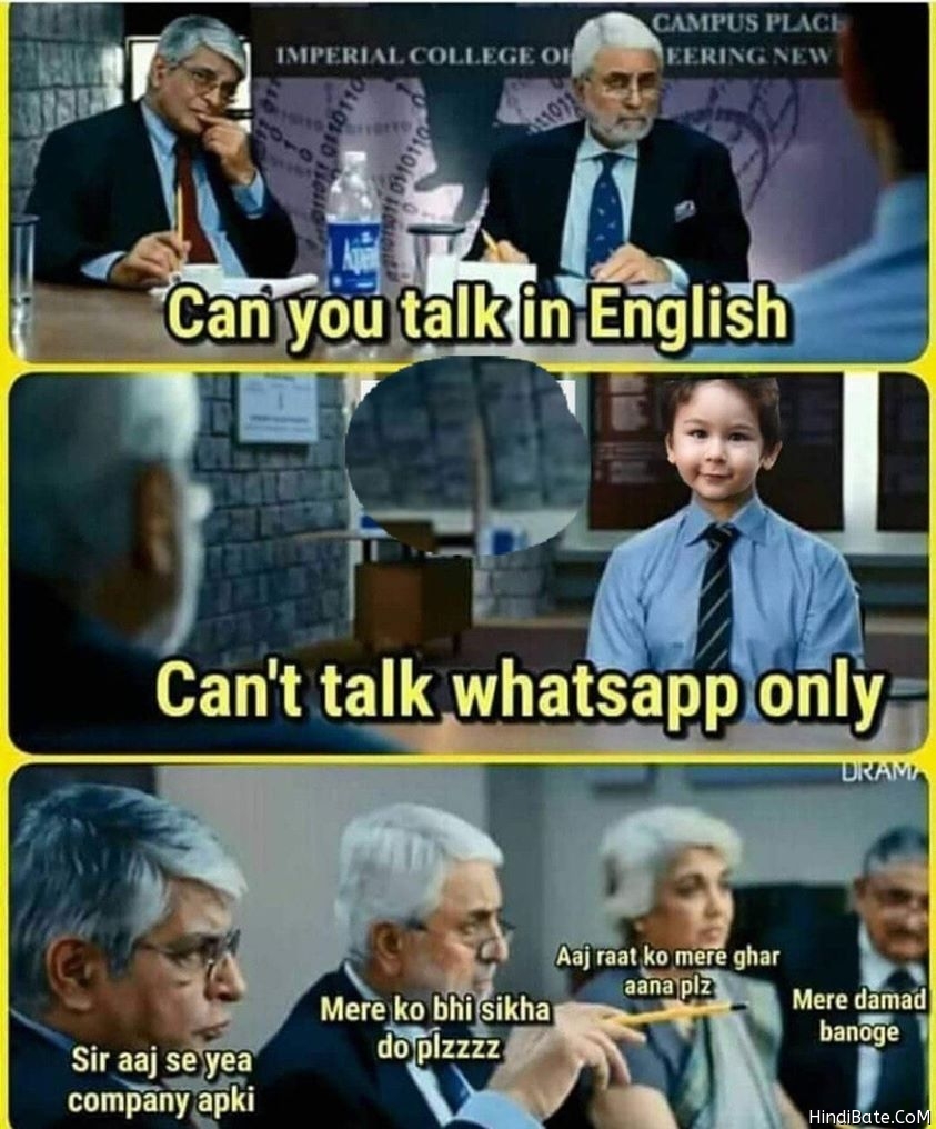 Taimur Cant talk whatsapp only