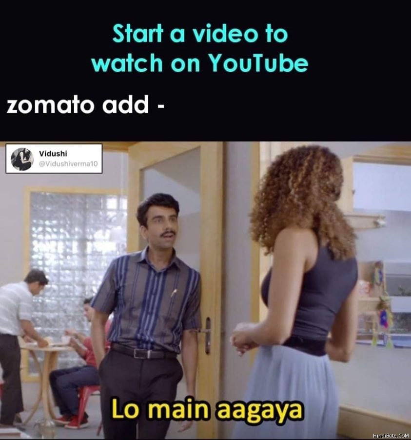Zomato Memes in Hindi